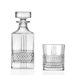 Set Whisky RCR Brilliante (1 Decanter + 6 Bicchieri)
