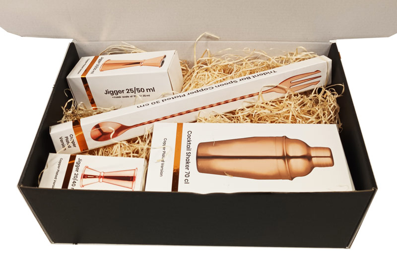 Set da Bar in Rame 3 Pezzi (4 Parti) - immagine 2