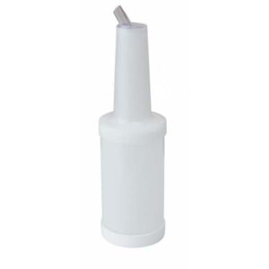 Bottiglia Professionale per Succhi 1 Litro Bianca