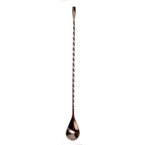 Cucchiaio da Bar Nordicbar Teardrop 30 cm Nero