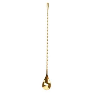 Cucchiaio da Bar Nordicbar Teardrop 30 cm Oro