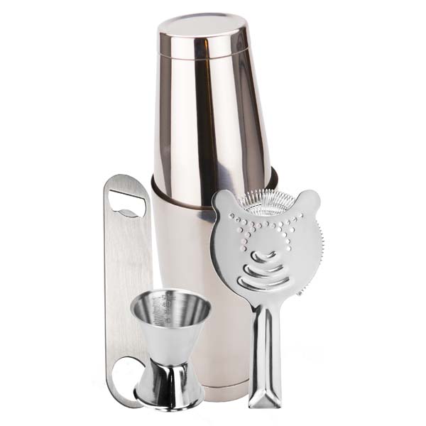 Kit Shaker Boston in Acciaio Inox