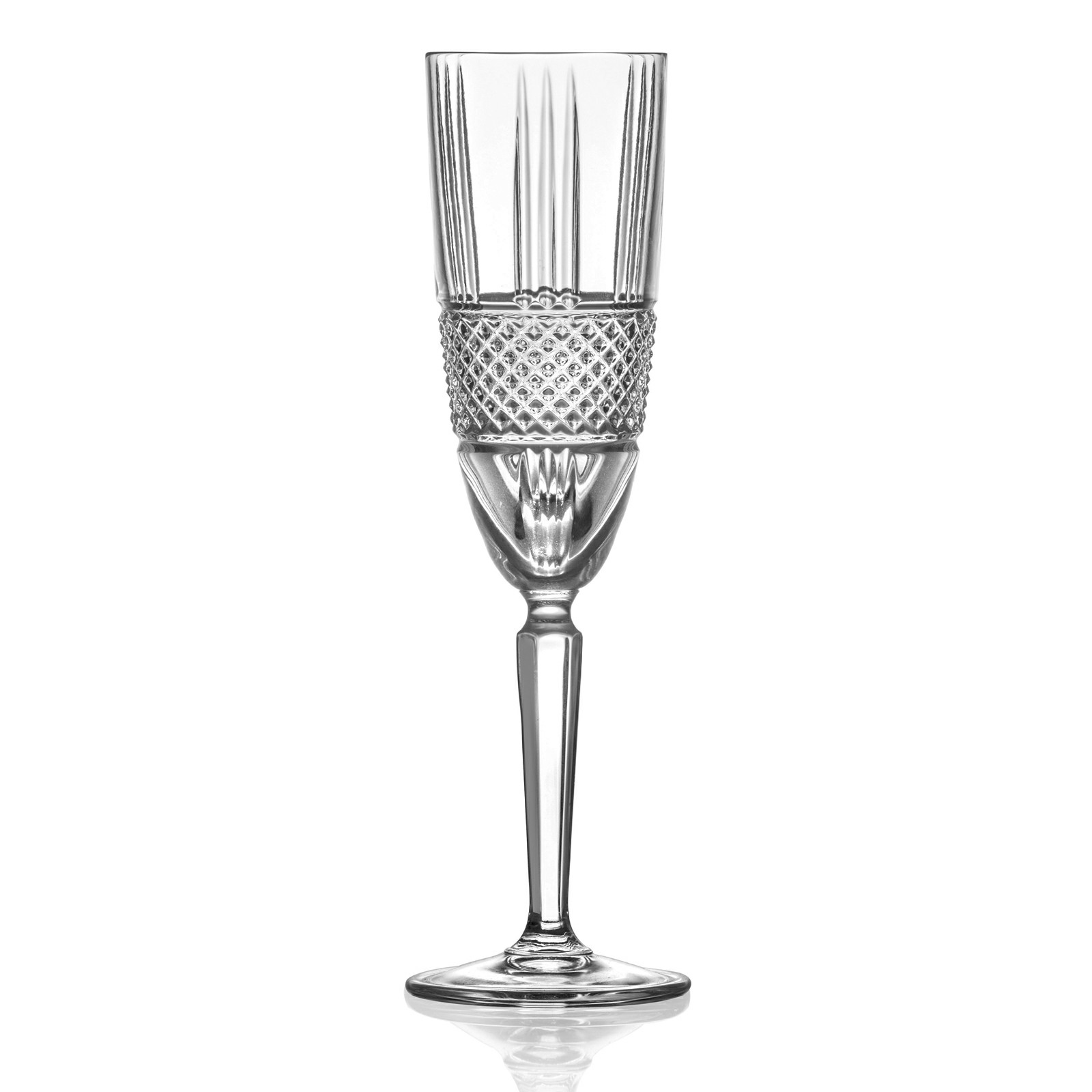 Calici Flûte da Champagne RCR Brilliante 19 cl (Set di 6)