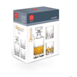 Alternative view of Set Decanter RCR Opera con 2 Bicchieri