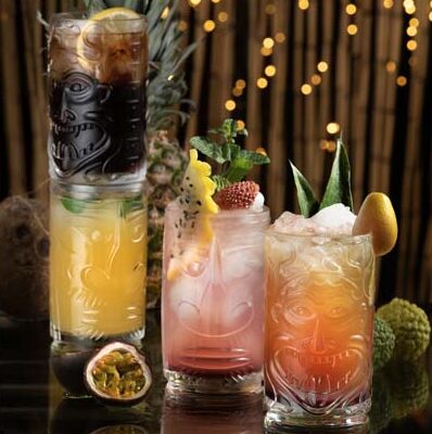 Bicchieri Tiki Sardegna 46 cl RCR (Confezione da 4) - immagine 6