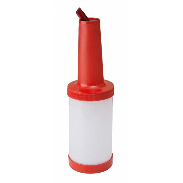 Bottiglia Rapida per Succhi 1 Litro Rossa