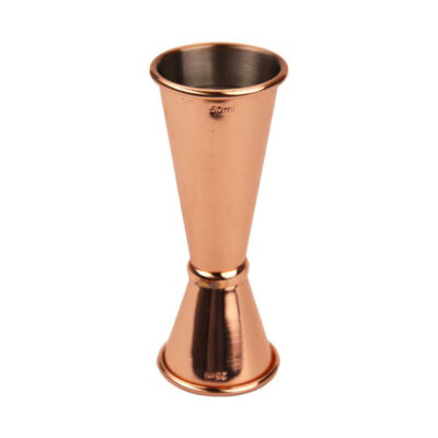 Jigger Nordicbar a Forma di V 25/50 ml in Rame