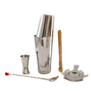 Set da Cocktail 6 Pezzi in Acciaio