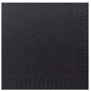 Tovaglioli da Cocktail a 3 Strati Neri - Confezione da 250 Pezzi