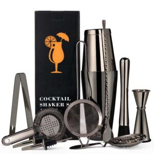 Set Boston Shaker Nero 11 Pezzi