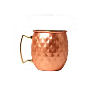 Tazza Moscow Mule Diamond 55 cl Rame
