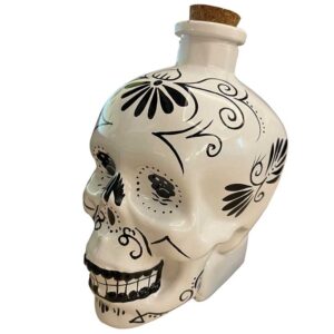 Decanter Teschio Tiki Bianco 70 cl