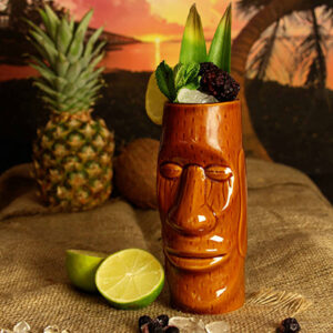 Alternative view of Tiki Easter Islander 40 cl Marrone