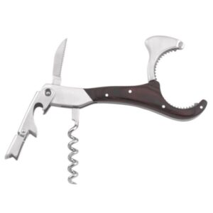 Legnoart WINE KEYS 4-in-1 Corkscrew, Champagne €45,00 (Inc. VAT 25%) Legnoart 4-in-1 corkscrew with champagne tongs – a foldable, high-quality tool that combines a foil cutter, bottle opener, and champagne tongs. In stock Legnoart WINE KEYS 4-in-1 Corkscrew, Champagne quantity 1 Add to basket Add to wishlist SKU: Pop-0007 Categories: Backbar Equipment, Bartender Tools, Knife, openers & decoration